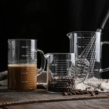 Food Grade Glass Measuring Cup Transparent with Cover Milk Mug Heat-resistant High Capacity Liquid Container Kitchen Baking Tool
Food Grade Glass Measuring Cup Transparent with Cover Milk Mug Heat-resistant High Capacity Liquid Container Kitchen Baking Tool