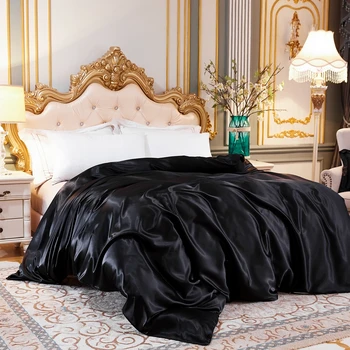 Satin Silk Duvet Cover 1Pc Solid Color Bedding Set Single Double Queen King Quilt Cover HomeBed Soft Comfortable Comforter Cover
Satin Silk Duvet Cover 1Pc Solid Color Bedding Set Single Double Queen King Quilt Cover HomeBed Soft Comfortable Comforter Cover