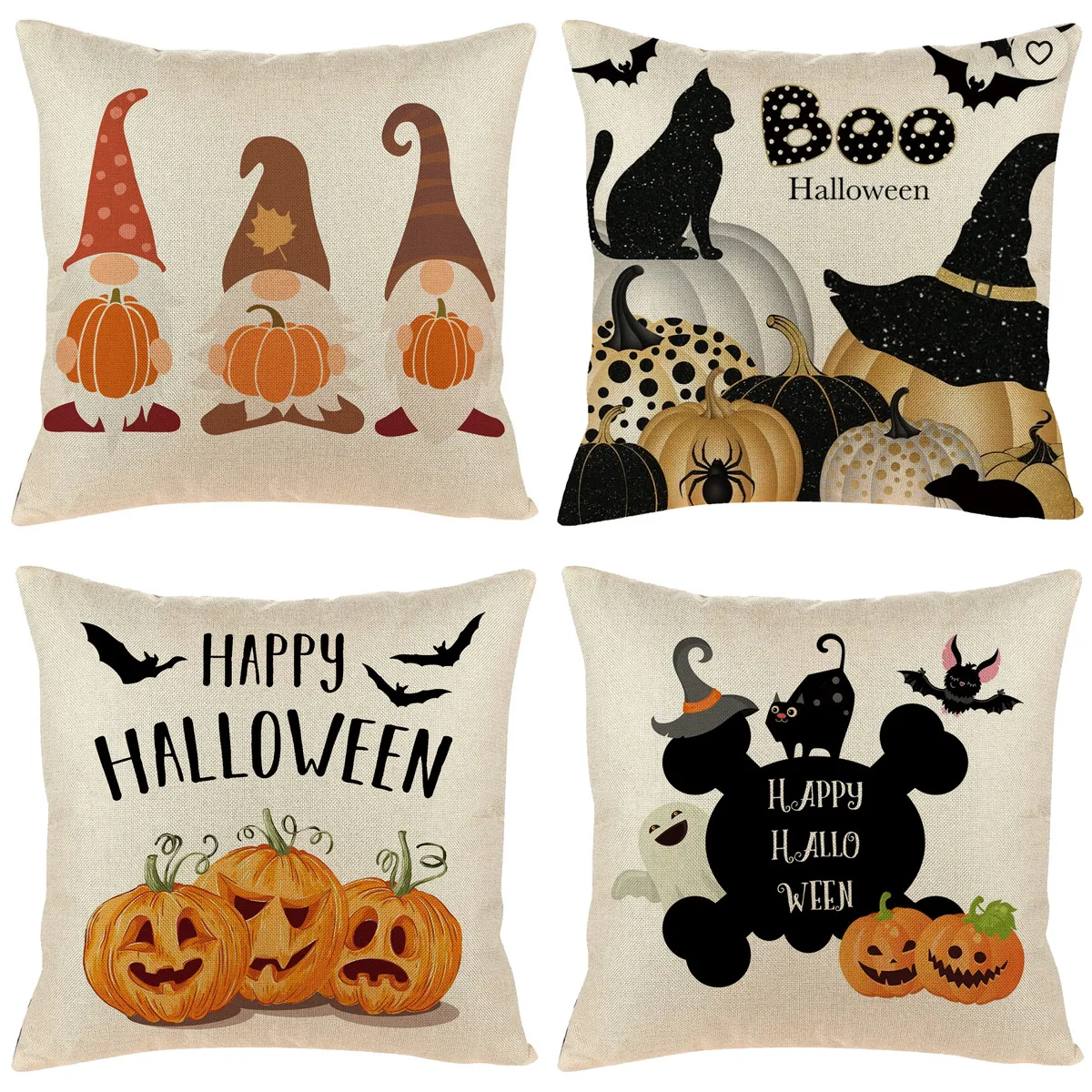 45x45cm Halloween Linen Pillowcase Letter Cartoon Pumpkin Pillow Car Sofa Cushion Halloween Home Decoration Pillowcase
45x45cm Halloween Linen Pillowcase Letter Cartoon Pumpkin Pillow Car Sofa Cushion Halloween Home Decoration Pillowcase