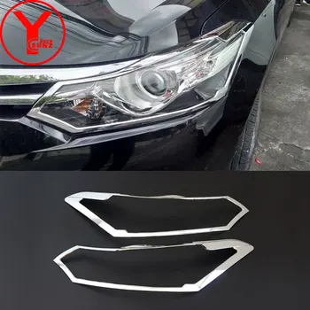 chrome head lights cover For Toyota Vios 2014 2015 2016 ABS headlight lamp cover car styling accessories for vios 2016 YCSUNZ 
chrome head lights cover For Toyota Vios 2014 2015 2016 ABS headlight lamp cover car styling accessories for vios 2016 YCSUNZ