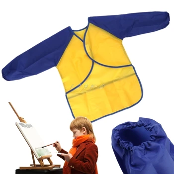 Kids Waterproof Long Sleeve Drawing Apron Painting Smock Children Craft Art Cloth
Kids Waterproof Long Sleeve Drawing Apron Painting Smock Children Craft Art Cloth
