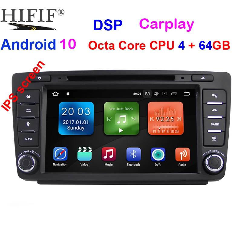 8" IPS DSP2din Android 10 Octa Core Car Navigation System 4G+64G Built-in Canbus Wifi Bluetooth Disc For VW Skoda Octervia
8" IPS DSP2din Android 10 Octa Core Car Navigation System 4G+64G Built-in Canbus Wifi Bluetooth Disc For VW Skoda Octervia