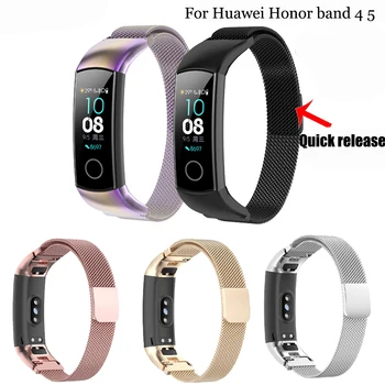 Fashion Milanese loop wristband For Huawei Honor band 4 5 Magnetic buckle high quality Bracelet Replacement For Honor Band 4 5
Fashion Milanese loop wristband For Huawei Honor band 4 5 Magnetic buckle high quality Bracelet Replacement For Honor Band 4 5