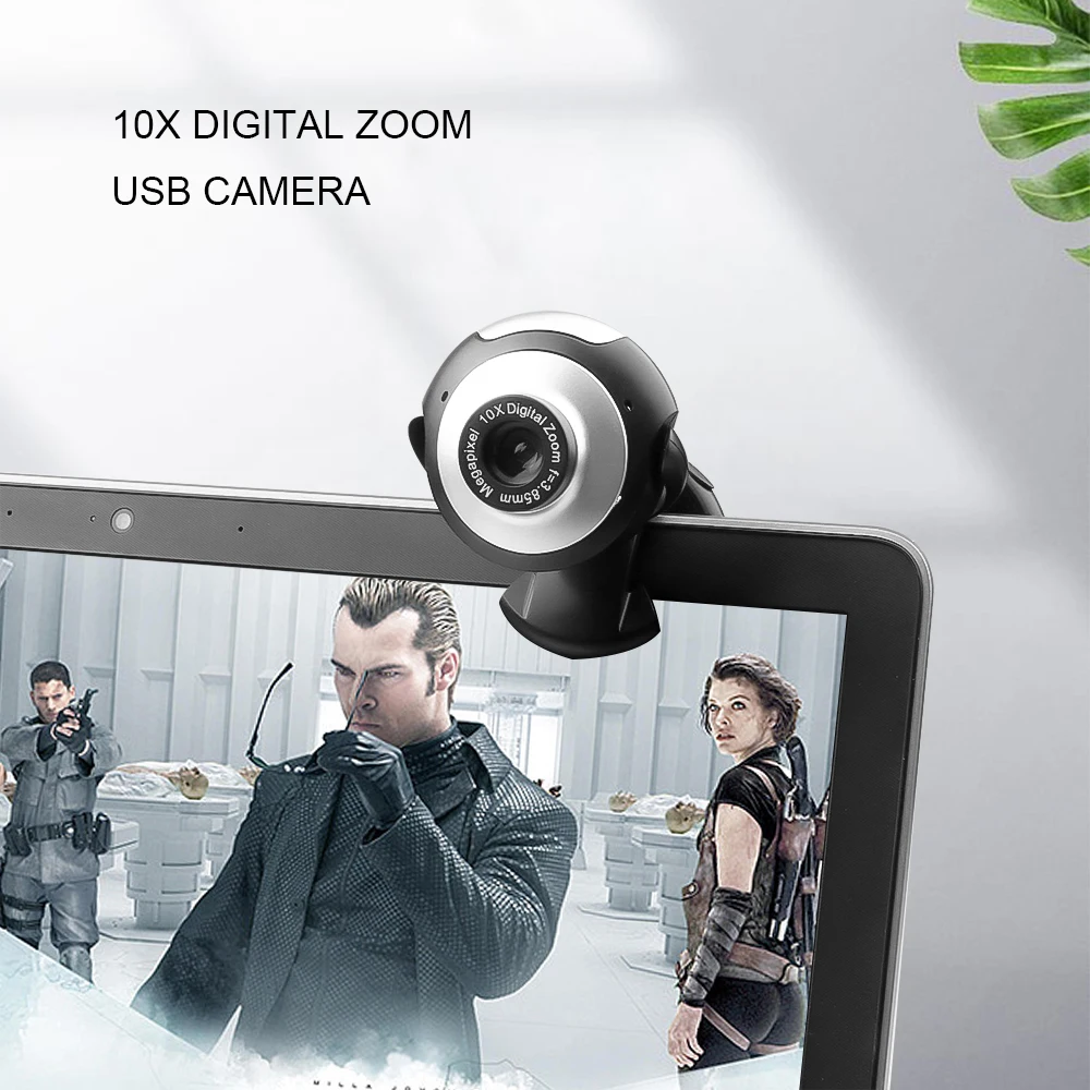 Kebidu Новый USB 2 0 Цифровая веб камера с высокой четкостью Камера 30 Мега Пиксели 6