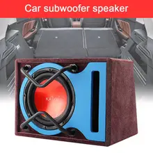 1 pieza 10 pulgadas 600W altavoz Universal Ultra baja frecuencia coche activo Subwoofer sonido estéreo(China)
