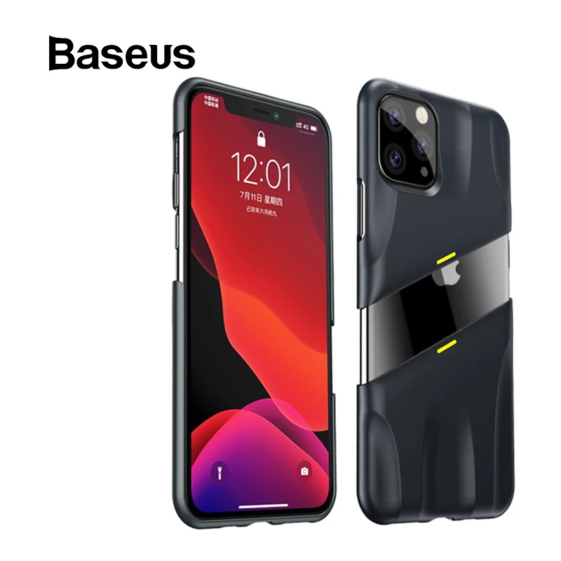 Baseus Heat Dissipation Phone Case For iPhone 11 Pro Max Airflow Cooling Protective Back Cover Shell |