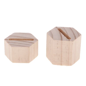 2pcs Plain Wooden Wedding Ring Jewelry Display Stand Holder Show Decoupage
2pcs Plain Wooden Wedding Ring Jewelry Display Stand Holder Show Decoupage