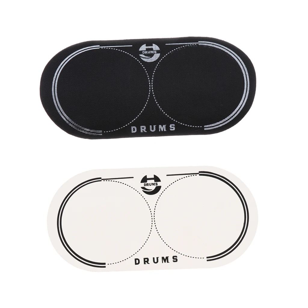 Musically Double Bass Drum Patch for Drum Set Kit Parts 12.8x6.5cm
Musically Double Bass Drum Patch for Drum Set Kit Parts 12.8x6.5cm