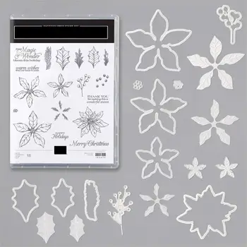 POINSETTIA PETALS Metal Cutting Dies and Stamps DIY Scrapbooking Paper Cards Stencil Embossing Decorative Craft Handmade New
POINSETTIA PETALS Metal Cutting Dies and Stamps DIY Scrapbooking Paper Cards Stencil Embossing Decorative Craft Handmade New