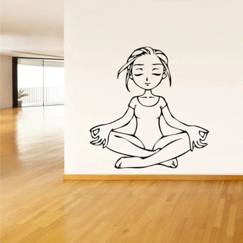 Yoga Girl Relax Wall Decal Bedroom Vinyl Wall Sticker For Exercise Room Home Decoration Accessories For Living Room Art W305
Yoga Girl Relax Wall Decal Bedroom Vinyl Wall Sticker For Exercise Room Home Decoration Accessories For Living Room Art W305