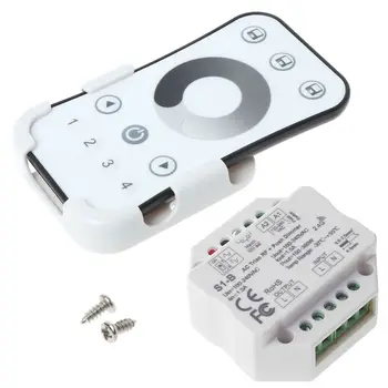 Wireless AC RF Triac Dimmer With 2.4G Remote Controller Kit Dimmable Push Switch For LED Lamp S25 20 Dropship
Wireless AC RF Triac Dimmer With 2.4G Remote Controller Kit Dimmable Push Switch For LED Lamp S25 20 Dropship