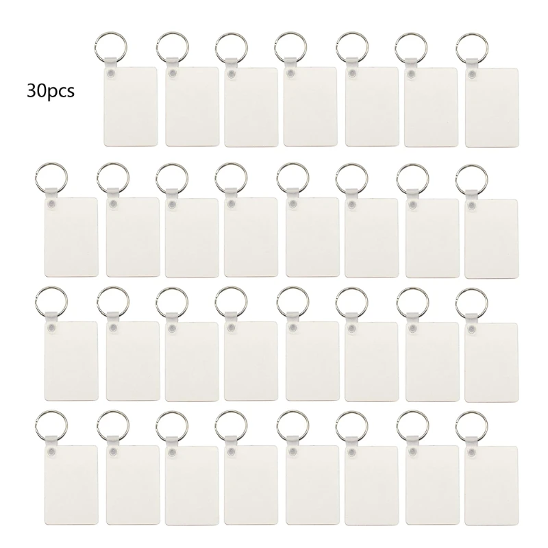 30Pcs Wooden Hardboard Keychains Blank Rectangle MDF Keychains Sublimation Heat Transfer Keychains Kit Jewelry Making
30Pcs Wooden Hardboard Keychains Blank Rectangle MDF Keychains Sublimation Heat Transfer Keychains Kit Jewelry Making