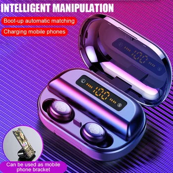FLUXMOB in-ear TWS touch bluetooth headset 5.0 with LED wireless earphone binaural earbuds Siri call for charging smartphone
FLUXMOB in-ear TWS touch bluetooth headset 5.0 with LED wireless earphone binaural earbuds Siri call for charging smartphone