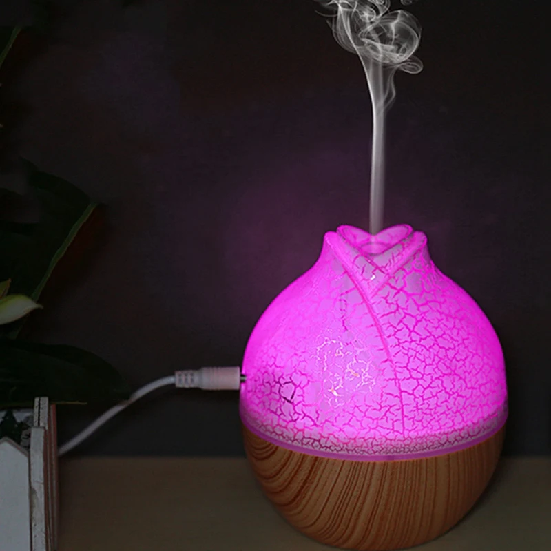 130ML Ultrasonic Essential Oil Diffuser Flowers USB Air Humidifier Home Office Water Mist Maker Wood Grain Electric Aroma Diffus
130ML Ultrasonic Essential Oil Diffuser Flowers USB Air Humidifier Home Office Water Mist Maker Wood Grain Electric Aroma Diffus