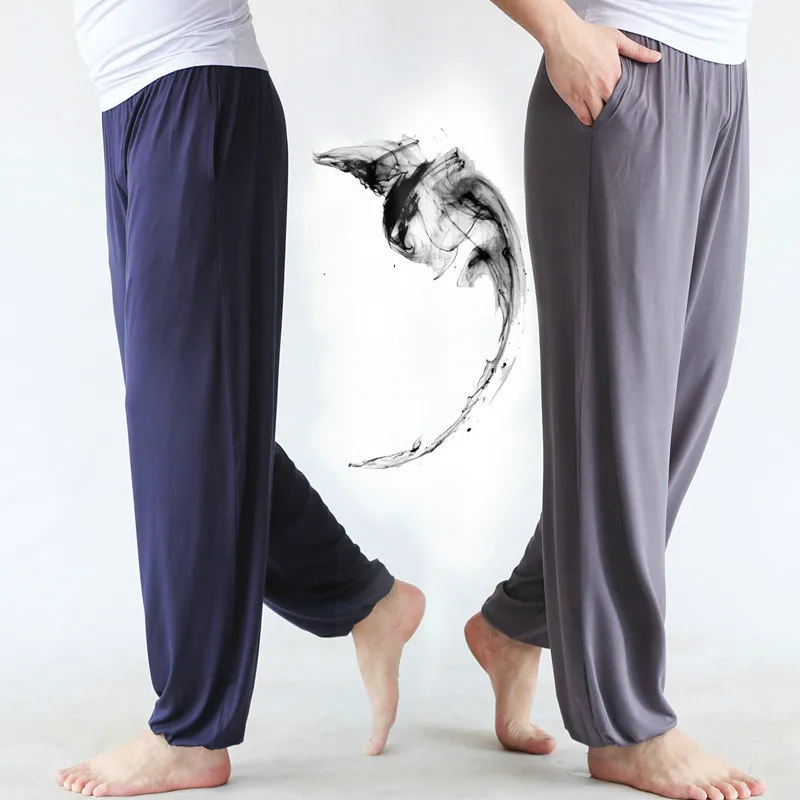 Kung Fu Pant Elastic Waist Modal Yoga Pants Men With Pockets Loose Tai Chi Pants Baggy Yoga Harem Pants Sportswear martial pant
Kung Fu Pant Elastic Waist Modal Yoga Pants Men With Pockets Loose Tai Chi Pants Baggy Yoga Harem Pants Sportswear martial pant