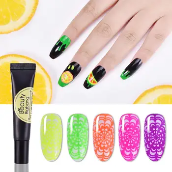 Beautybigbang Neon Stamping Gel 8ml Fluorescent Soak Off Colorful Varnish Glow In The Dark UV Light Nail Art Gel
Beautybigbang Neon Stamping Gel 8ml Fluorescent Soak Off Colorful Varnish Glow In The Dark UV Light Nail Art Gel