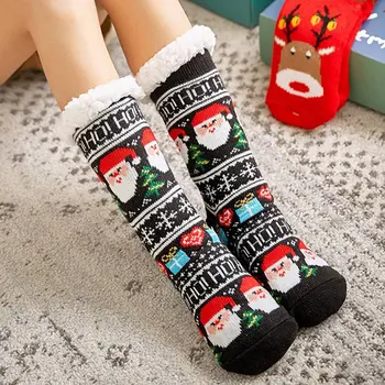 Women Thermal Socks Thicken Thermal Wool Fleece Casual Winter Floor Warm Christmas Socks
Women Thermal Socks Thicken Thermal Wool Fleece Casual Winter Floor Warm Christmas Socks