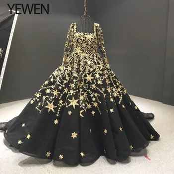 Black Sparkle Luxury High-end Wedding Dresses 2020 Square Collar Gold Flowers Sequined Vintage Bride Gowns Real Photo YeWen
Black Sparkle Luxury High-end Wedding Dresses 2020 Square Collar Gold Flowers Sequined Vintage Bride Gowns Real Photo YeWen