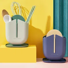 Creative Plastic Chopsticks Spoon Fork Cage Holder Removable Cutlery Storage Dispenser Shelves Drying Stand Utensils for Kitchen
Creative Plastic Chopsticks Spoon Fork Cage Holder Removable Cutlery Storage Dispenser Shelves Drying Stand Utensils for Kitchen