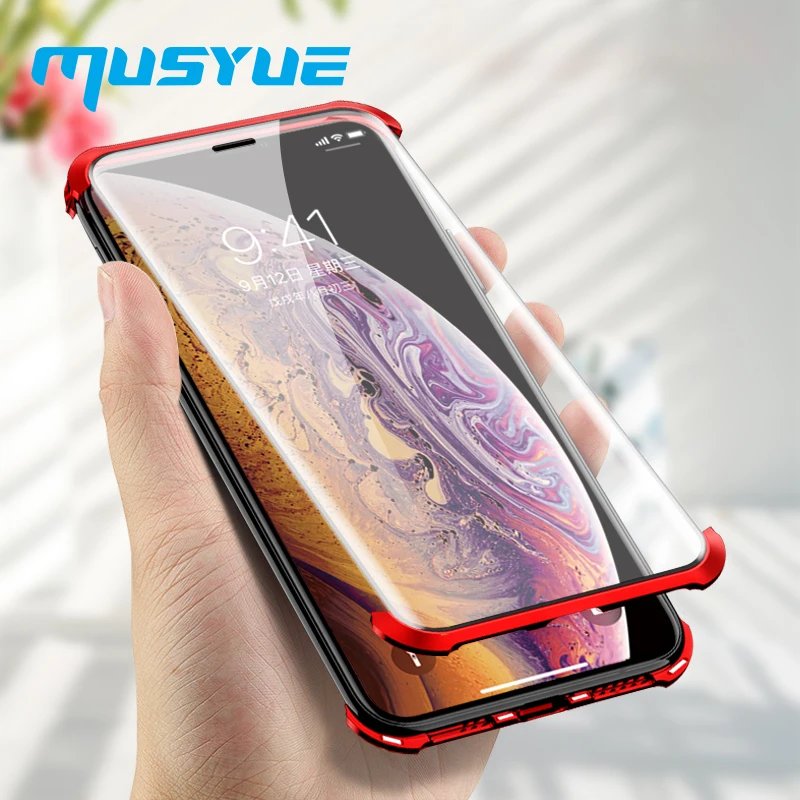 Musyue Frameless Case For iPhone XR Xs Xs Max 7 8 Plus Magnetic Case 9H Tempered Glass Frameless Phone Cover Coque Full Coverage
Musyue Frameless Case For iPhone XR Xs Xs Max 7 8 Plus Magnetic Case 9H Tempered Glass Frameless Phone Cover Coque Full Coverage