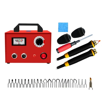 100W Pyrography Pen Burning Machine Wood Burner Gourd Crafts Tool Set add 24pcs Welding Wire Tip 2 Handle Adjustable Temperature
100W Pyrography Pen Burning Machine Wood Burner Gourd Crafts Tool Set add 24pcs Welding Wire Tip 2 Handle Adjustable Temperature