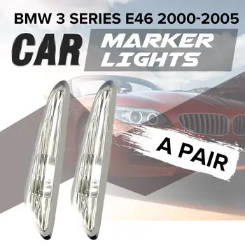 Pair Side Marker Light Lamp Left Right Amber Smoke Lens Turn Indicator Side Marker Lights For BMW 3 5 X3 Series E46 E60 E61 E83
Pair Side Marker Light Lamp Left Right Amber Smoke Lens Turn Indicator Side Marker Lights For BMW 3 5 X3 Series E46 E60 E61 E83