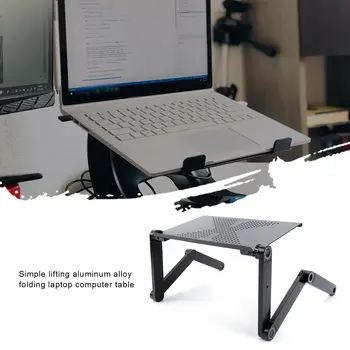 Aluminum Alloy Adjustable Laptop Table Portable Folding Computer Desk Notebook Desktop Stand Computer Table For Sofa Bed
Aluminum Alloy Adjustable Laptop Table Portable Folding Computer Desk Notebook Desktop Stand Computer Table For Sofa Bed