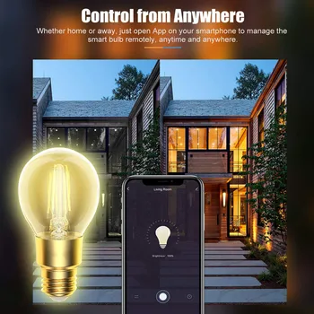 Smart A19 LED Light Bulb App Remote Control Wi-Fi Dimmable 8W For Alexa Google Assistant New
Smart A19 LED Light Bulb App Remote Control Wi-Fi Dimmable 8W For Alexa Google Assistant New
