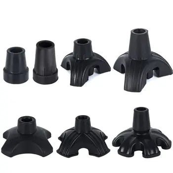 Walking Stick Cane Rubber Foot Pad Self-Standing Walking Stick Cane Tripod / Four Feet / Six Foot Tip Cover Walking Mat New 
Walking Stick Cane Rubber Foot Pad Self-Standing Walking Stick Cane Tripod / Four Feet / Six Foot Tip Cover Walking Mat New