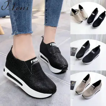Tleni 2018 new Women Flat Thick Bottom Shoes Slip On Sequined Cloth Platform Sport Shoes Women Shoes Dropshipping ZX-230
Tleni 2018 new Women Flat Thick Bottom Shoes Slip On Sequined Cloth Platform Sport Shoes Women Shoes Dropshipping ZX-230