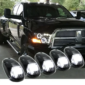 5*Smoked Lens Rooftop Cab Running Light LED 6000K For Dodge RAM 1500 2500 3500 Perfect For All 4 X4/SUV/Jeep/RV/Truck
5*Smoked Lens Rooftop Cab Running Light LED 6000K For Dodge RAM 1500 2500 3500 Perfect For All 4 X4/SUV/Jeep/RV/Truck