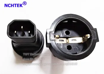 IEC 320 C14 Male Plug to CEE 7/7 European 3Pin Female Power Socket Adapter For PDU UPS,EU Power Lead/Free DHL Shipping/100PCS
IEC 320 C14 Male Plug to CEE 7/7 European 3Pin Female Power Socket Adapter For PDU UPS,EU Power Lead/Free DHL Shipping/100PCS