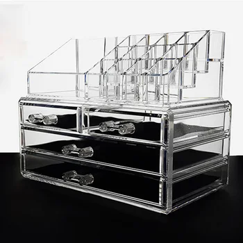 Hot Makeup Cosmetic Organizer Lipstick Eyeshadow Brushes in One Place Storage Drawers New Makeup Case Box Ship For RU t6
Hot Makeup Cosmetic Organizer Lipstick Eyeshadow Brushes in One Place Storage Drawers New Makeup Case Box Ship For RU t6