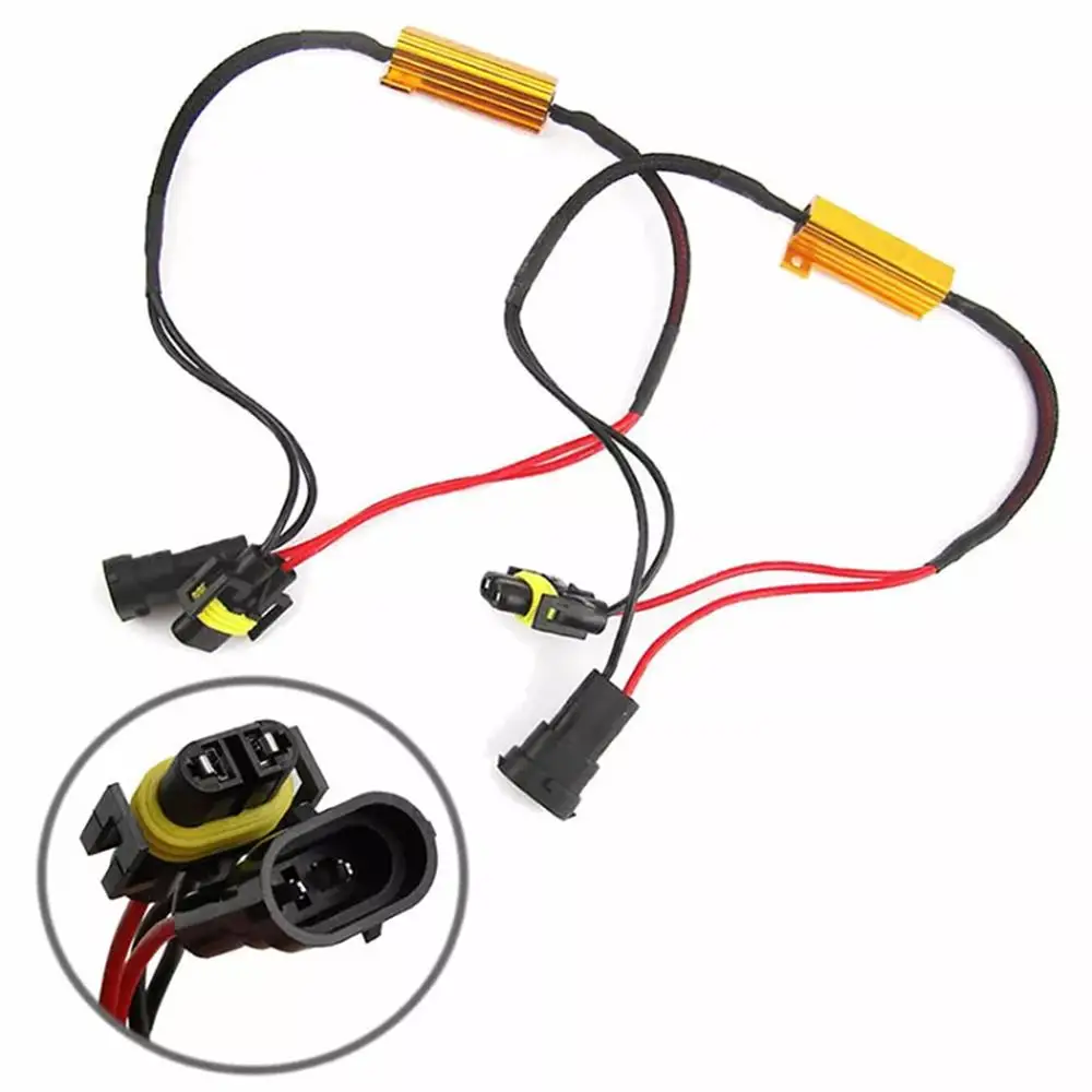 1pair H11 Car Load Resistor Error Canceller H8 LED Decoder Canbus Error Free Fog Load Resistors Wiring Harness Decoder
1pair H11 Car Load Resistor Error Canceller H8 LED Decoder Canbus Error Free Fog Load Resistors Wiring Harness Decoder
