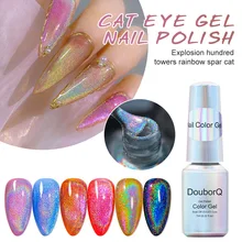 7 ml Reflective Cat Eye Magnetic Gel Rainbow Glitter Nail Polish Soak Off Magnetic UV Gel Sparkling Auroras Laser Nail Art Gel
7 ml Reflective Cat Eye Magnetic Gel Rainbow Glitter Nail Polish Soak Off Magnetic UV Gel Sparkling Auroras Laser Nail Art Gel