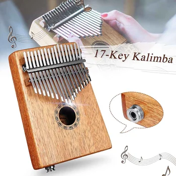 C Tone 17 Key EQ Thumb Piano w/Tuner Hammer African Traditional Electric Pickup Keyboard Body Musical Instrument Portable w/Bag
C Tone 17 Key EQ Thumb Piano w/Tuner Hammer African Traditional Electric Pickup Keyboard Body Musical Instrument Portable w/Bag