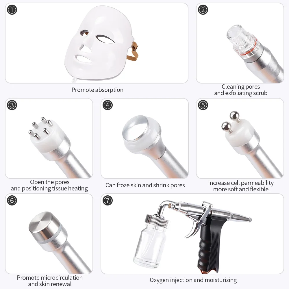 8 In 1 Vacuum Face Cleaning Hydro Water Oxygen Jet Peel Machine Ance Pore Cleaner Facial Massage Small Bubble Skin Care Device 8 In 1 Vacuum Face Cleaning Hydro Water Oxygen Jet Peel Machine Ance Pore Cleaner Facial Massage Small Bubble Skin Care Device