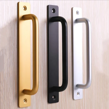 Black Aluminum alloy handle thickened window and cabinet door handle drawer long handle the balcony move handle
Black Aluminum alloy handle thickened window and cabinet door handle drawer long handle the balcony move handle