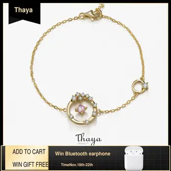 Thaya Star Track Design Bracelet Original Design 925 Sterling Silver Handmade Crystal Bracelet for Woman Elegant Fine Jewelry
Thaya Star Track Design Bracelet Original Design 925 Sterling Silver Handmade Crystal Bracelet for Woman Elegant Fine Jewelry