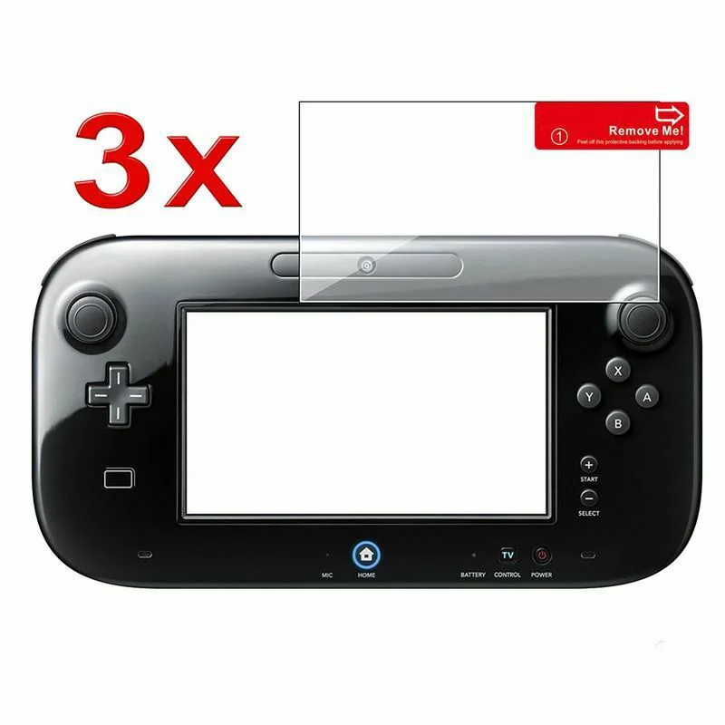 3Pcs LCD Screen Protector Antiscratch Cover Film Guard Screen Protective Film For Nintendo Wii U Gamepad Remote Controller
3Pcs LCD Screen Protector Antiscratch Cover Film Guard Screen Protective Film For Nintendo Wii U Gamepad Remote Controller