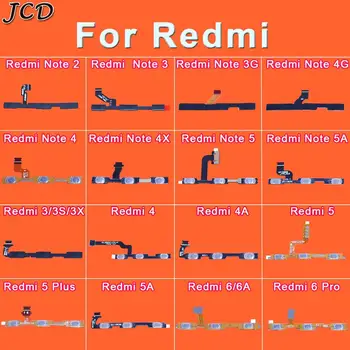 JCD Volume Button Power Switch On Off Button Flex Cable For Xiaomi Redmi 3X 3S 4A Note 6 2 5A 6A 5 Plus 4 3 Pro 4X 3G 4G Global
JCD Volume Button Power Switch On Off Button Flex Cable For Xiaomi Redmi 3X 3S 4A Note 6 2 5A 6A 5 Plus 4 3 Pro 4X 3G 4G Global