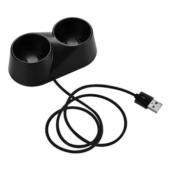 Dual Charger Dock for Playstation Move Controller USB Charging Station for PS3 / PS4 VR Motion Controller DC 5V Input Black
Dual Charger Dock for Playstation Move Controller USB Charging Station for PS3 / PS4 VR Motion Controller DC 5V Input Black