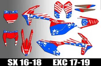 Motocross protection shell stickers Graphic decoration for KTM EXC 2019 2018 2017 EXC-F XCW for KTM SX SXF XC XCF 2016 2017 2018
Motocross protection shell stickers Graphic decoration for KTM EXC 2019 2018 2017 EXC-F XCW for KTM SX SXF XC XCF 2016 2017 2018