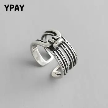 YPAY Multi-Layers Knot Rings for Women Vintage Real 925 Sterling Silver Beads Adjustable Ring Korean Jewelry Drop Ship YMR775
YPAY Multi-Layers Knot Rings for Women Vintage Real 925 Sterling Silver Beads Adjustable Ring Korean Jewelry Drop Ship YMR775