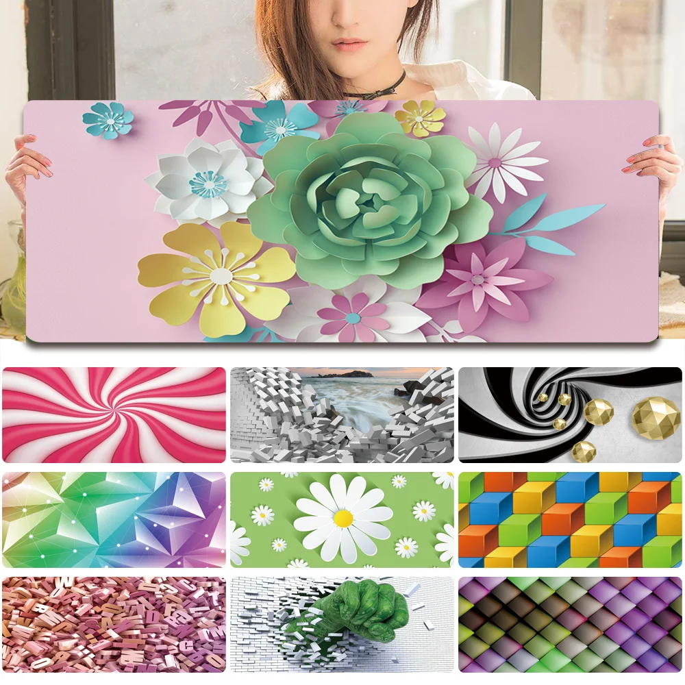 30x60CM/30x80CM Gaming Mouse Pad 3D Series Large Computer Mousepad High Quality PU Leather PC Computer Keyboard Mause Pad
30x60CM/30x80CM Gaming Mouse Pad 3D Series Large Computer Mousepad High Quality PU Leather PC Computer Keyboard Mause Pad