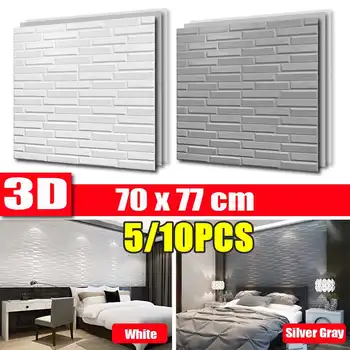 5/10pcs 70x77x0.8cm DIY Self Adhensive Decor Foam Waterproof Wall Covering Wallpaper For TV Background Kids Living Room
5/10pcs 70x77x0.8cm DIY Self Adhensive Decor Foam Waterproof Wall Covering Wallpaper For TV Background Kids Living Room