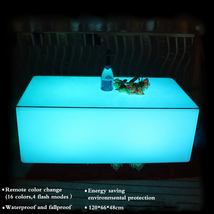 High-quality Creative Colorful LED Bar Table KTV Coffee Table Remote Control Color Change 16-Color Led Light Bar Table Hot Sale
High-quality Creative Colorful LED Bar Table KTV Coffee Table Remote Control Color Change 16-Color Led Light Bar Table Hot Sale