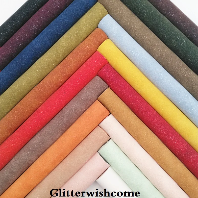 Glitterwishcome 30X134CM Mini Roll Sparkle Synthetic Leather, Suede Leather with Glitter , Faux PU Leather for Bows, GM036
Glitterwishcome 30X134CM Mini Roll Sparkle Synthetic Leather, Suede Leather with Glitter , Faux PU Leather for Bows, GM036