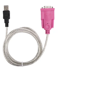 USB 2.0 to RS232 Serial Port Cable Converter DB9 Universal Male Connector Cable 1.5 Meters High Quality
USB 2.0 to RS232 Serial Port Cable Converter DB9 Universal Male Connector Cable 1.5 Meters High Quality