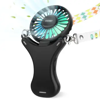 Hanging Necklace Fan Mini USB Fan 3350mAh Rechargeable Battery Portable Fan with Adjustable 3 Speeds and LED Light Can Foldable
Hanging Necklace Fan Mini USB Fan 3350mAh Rechargeable Battery Portable Fan with Adjustable 3 Speeds and LED Light Can Foldable